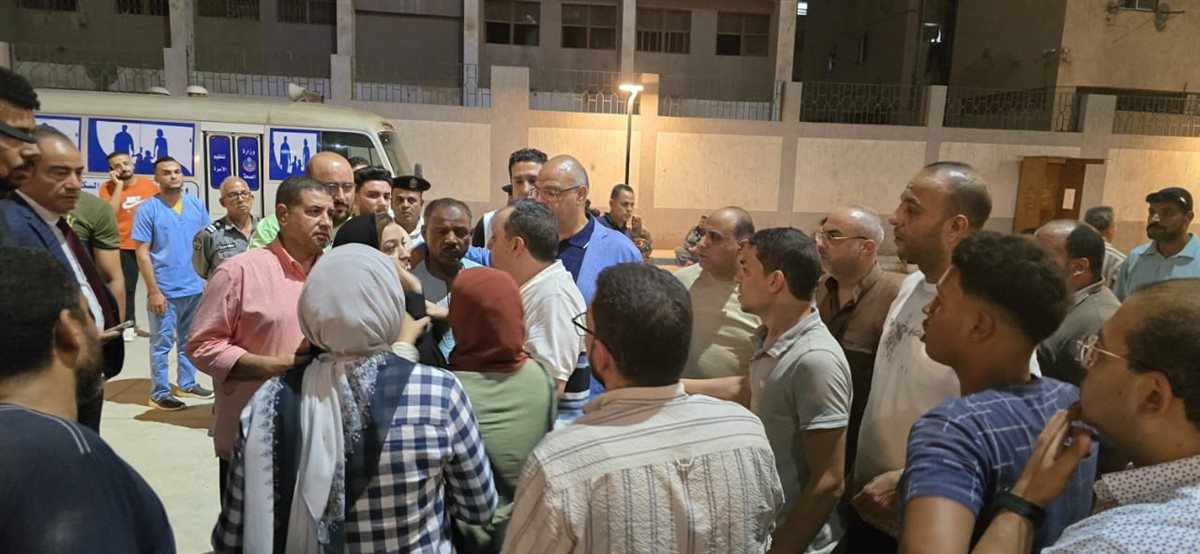 محافظ القليوبية ينتقل لموقع حريق مصنع البلاستيك، فيتو