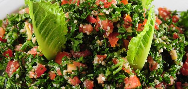 طريقة عمل سلطة التبولة