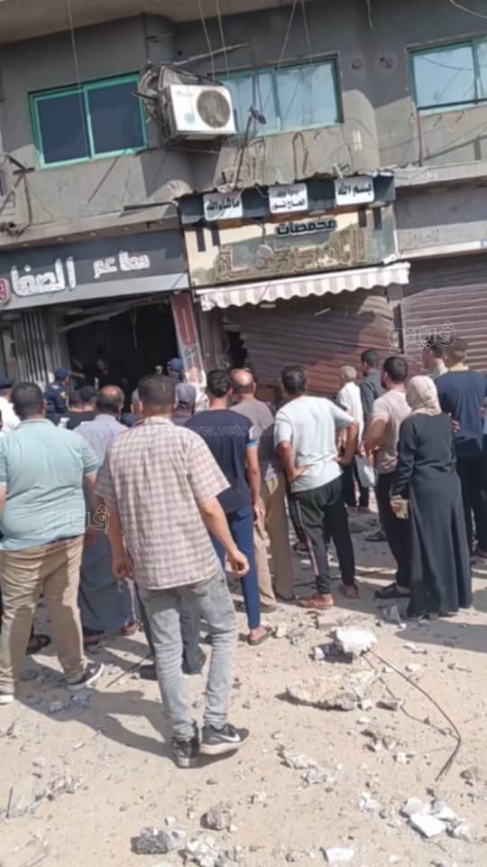 انفجار أسطوانة غاز داخل أحد المطاعم الشهيرة بالزقازيق يهز المنطقة ويصيب عاملين،فيتو