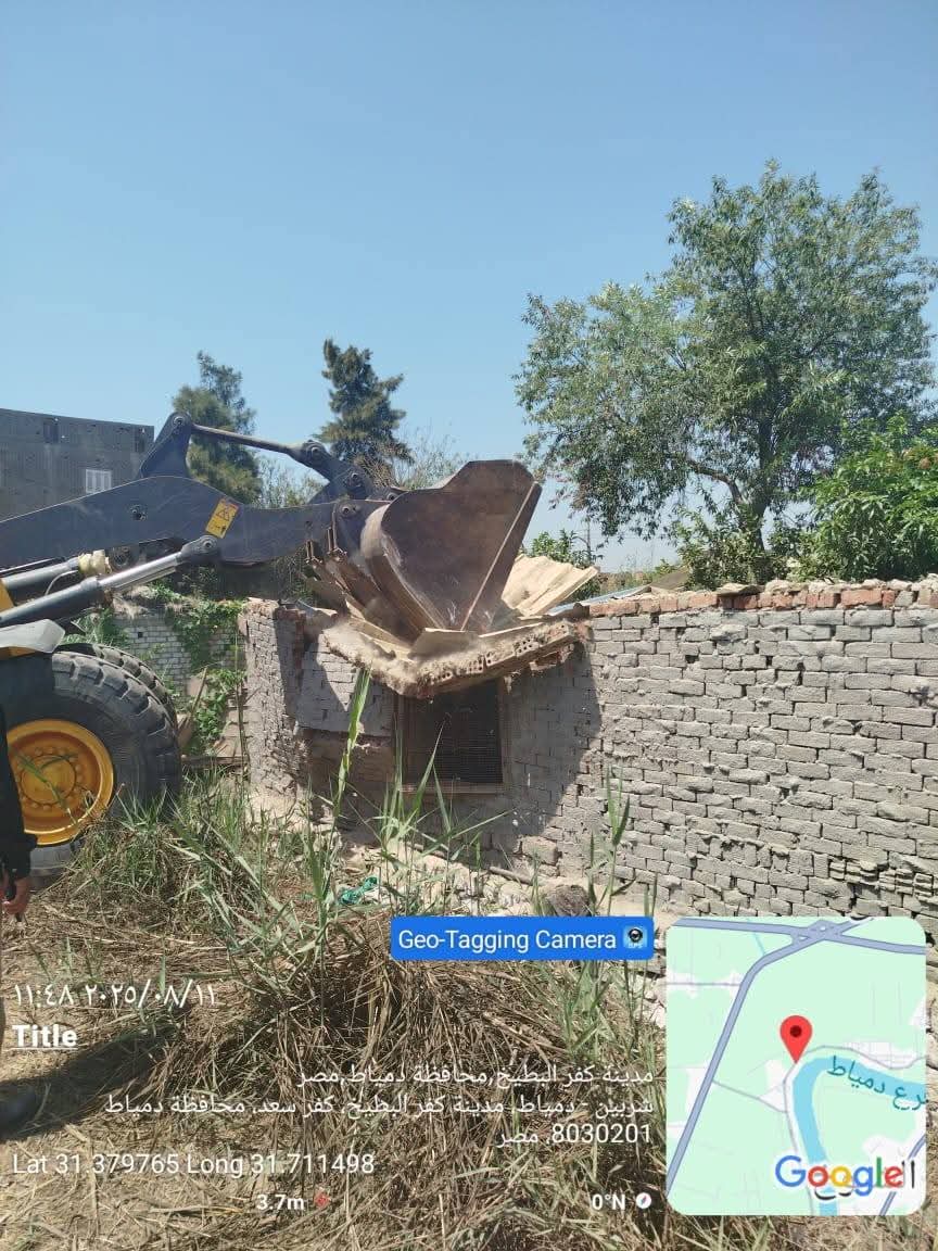 المرحلة الأولى للموجة السابعة والعشرين لإزالة التعديات