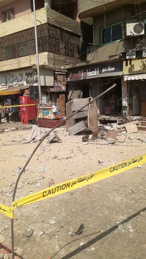 تحرك أمني وهندسي عاجل بعد انفجار أسطوانة غاز بمطعم في الشرقية،فيتو