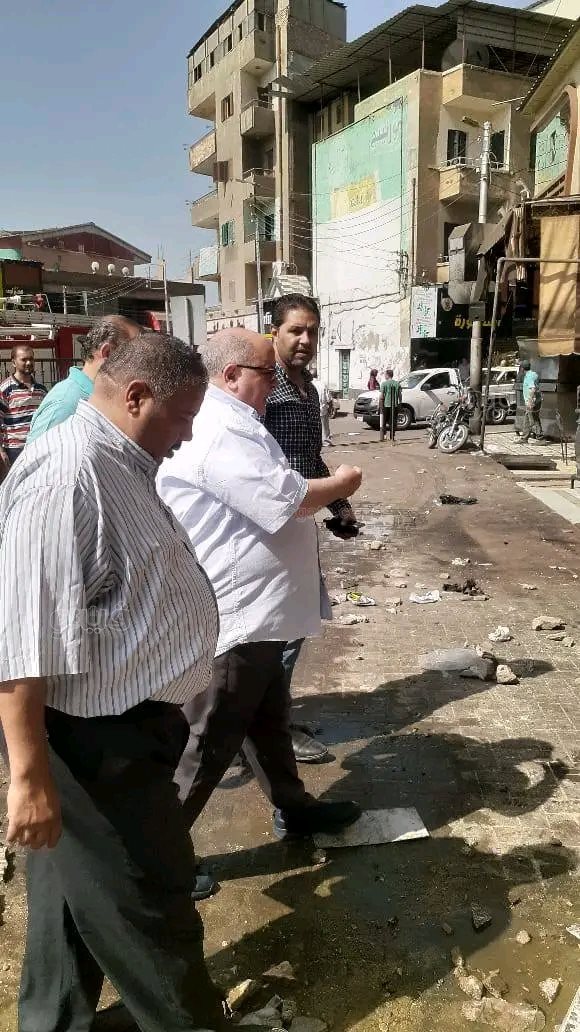 تحرك أمني وهندسي عاجل بعد انفجار أسطوانة غاز بمطعم في الشرقية،فيتو