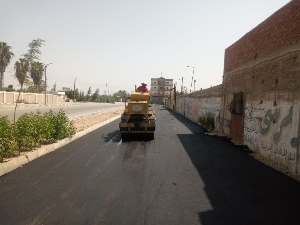 جانب من أعمال الرصف، فيتو