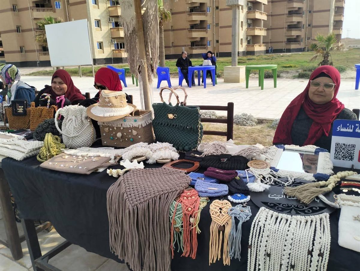 الأنشطة التي شهدتها المدينة الصديقة للنساء بمدينة عزبة البرج،