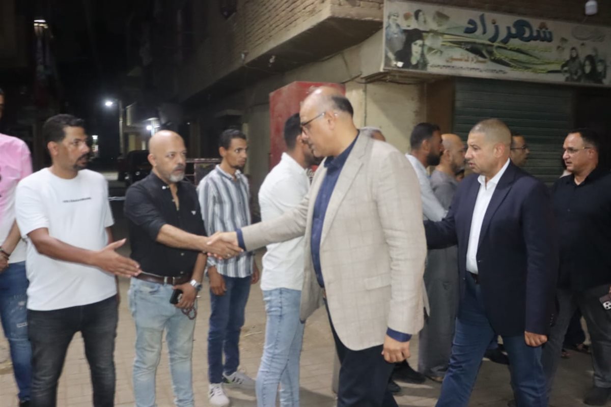 تقديم واجب العزاء لضحايا حريق القناطر الخيرية،فيتو 