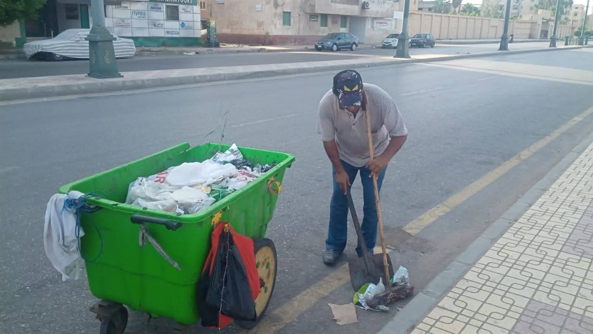 حملات موسعة للنظافة وتطهير الترع بمدن دمياط