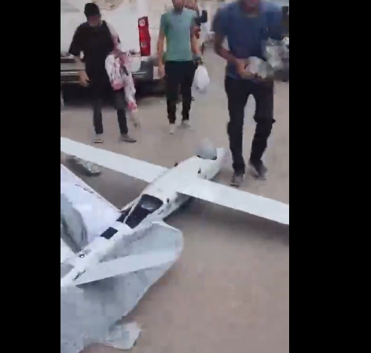 سقوط طائرة استطلاع إسرائيلية في غزة، فيتو