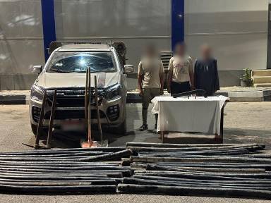 <strong>الأمن يحبط محاولة سرقة كابلات نحاسية بالمنوفية ويضبط المتهمين</strong>