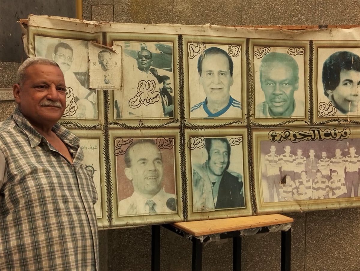 جانب من المعرض والورشة، فيتو