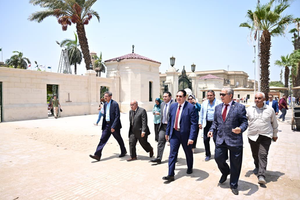 ترميم سور جامعة القاهرة