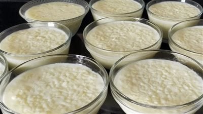 طريقة عمل الأرز باللبن 