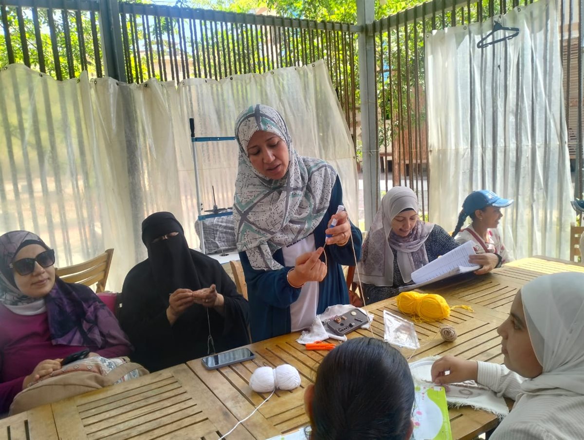 انشطة المدينة الصديقة للنساء بعزبة البرج بدمياط