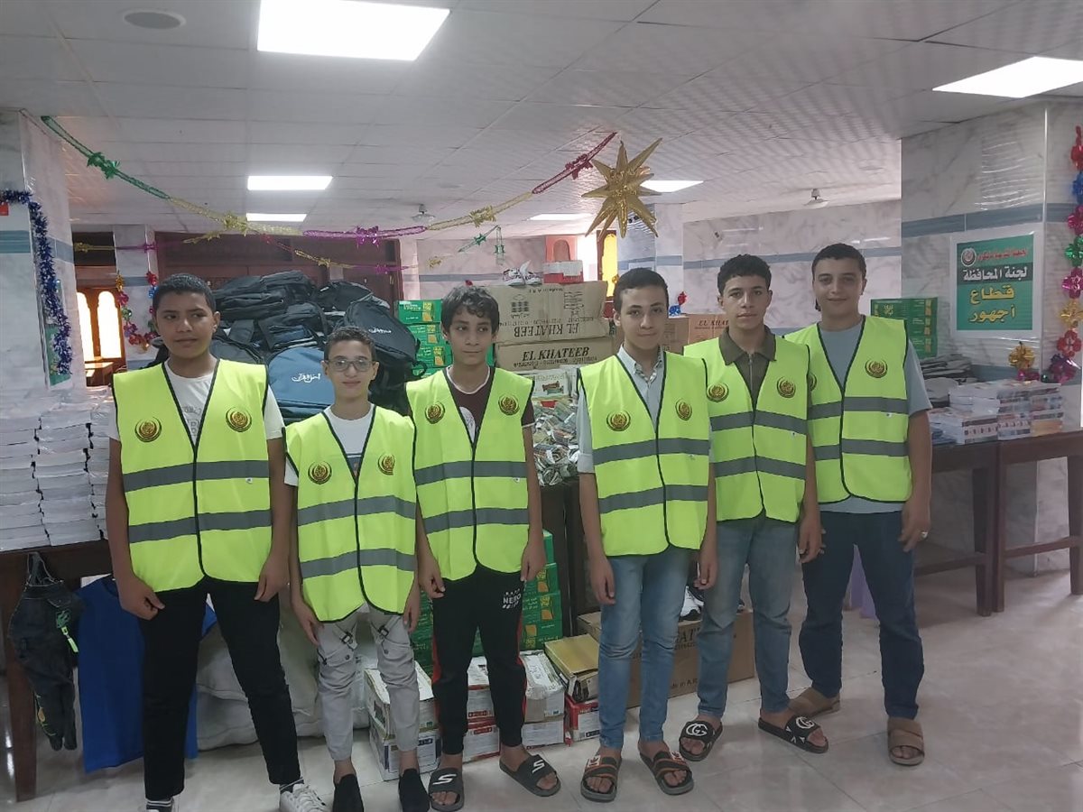 افتتاح معرض مجاني لمستلزمات المدارس القليوبية  ،فيتو