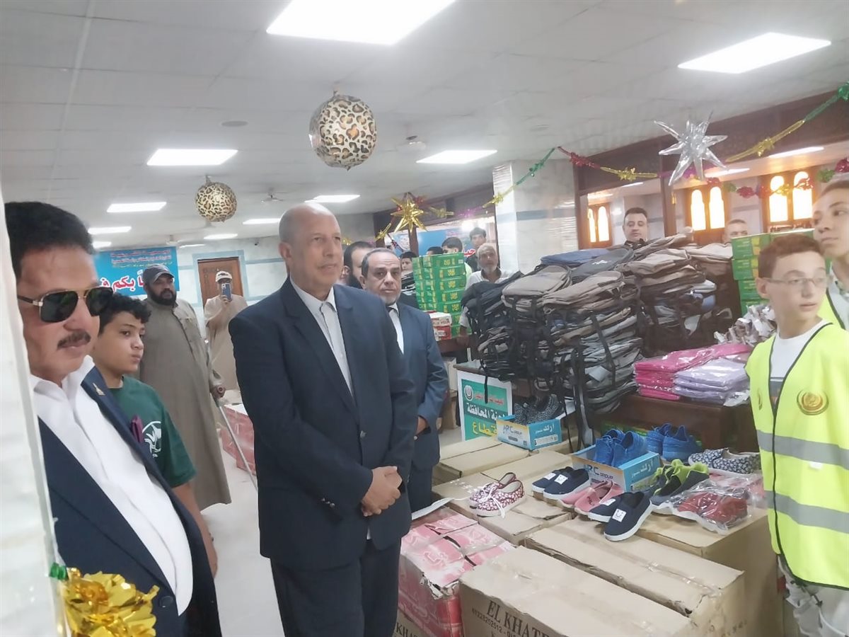 افتتاح معرض مجاني لمستلزمات المدارس القليوبية  ،فيتو