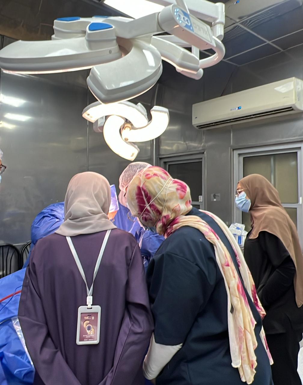 التدريب الصيفي لطلاب طب قصر العيني