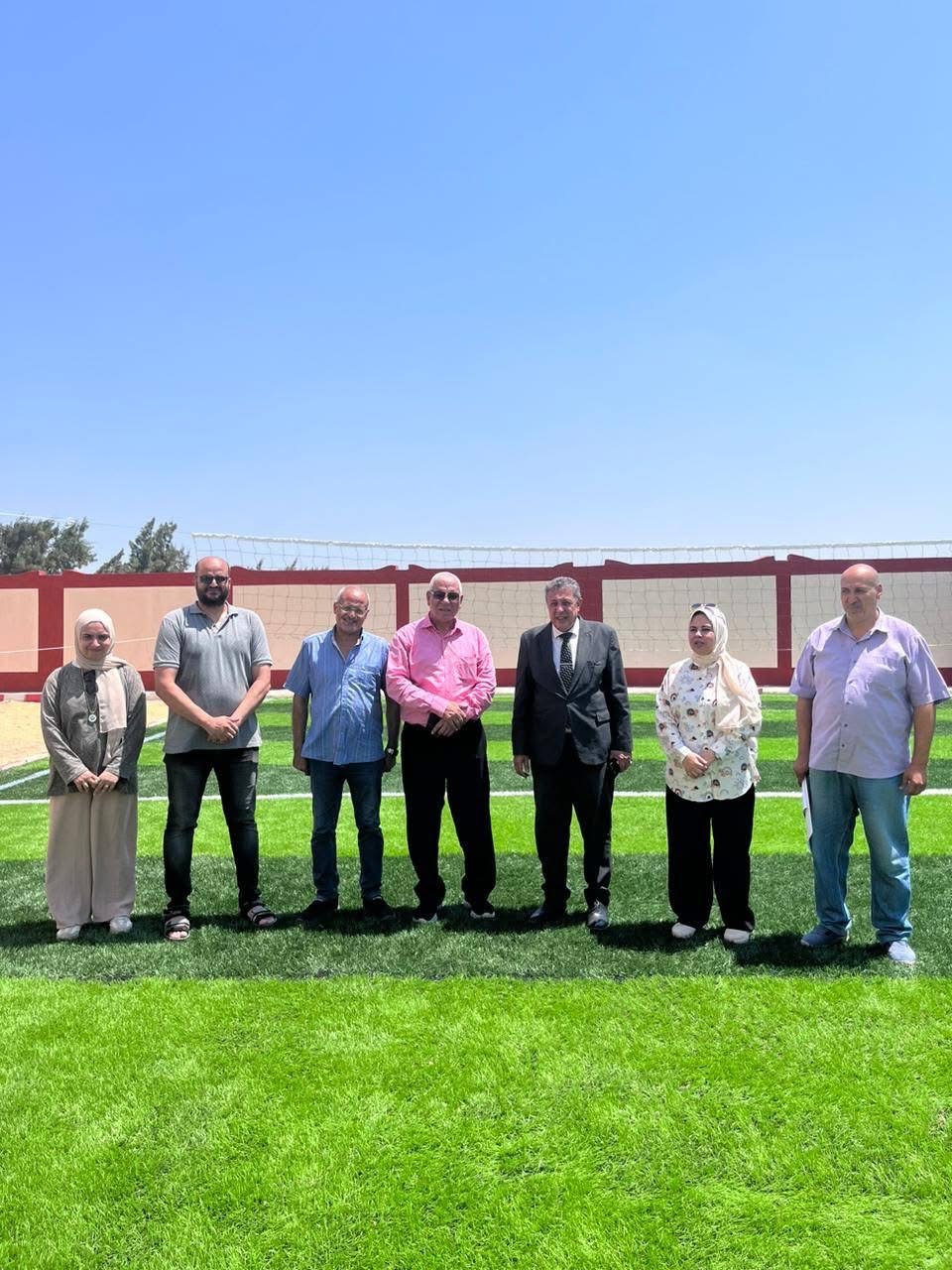 وكيل تعليم البحيرة يتفقد مدرسة صلاح الدين الرسمية لغات تمهيدا لافتتاحه، فيتو