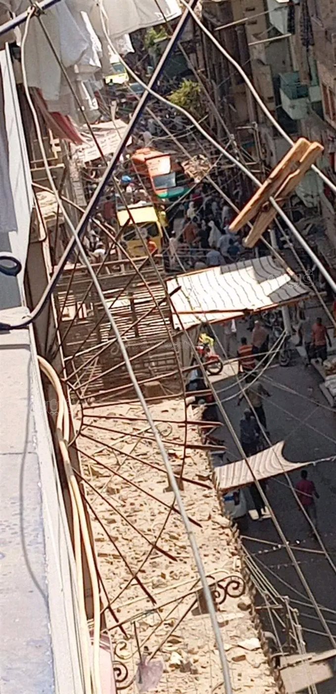 سقوط عقار سكني،فيتو