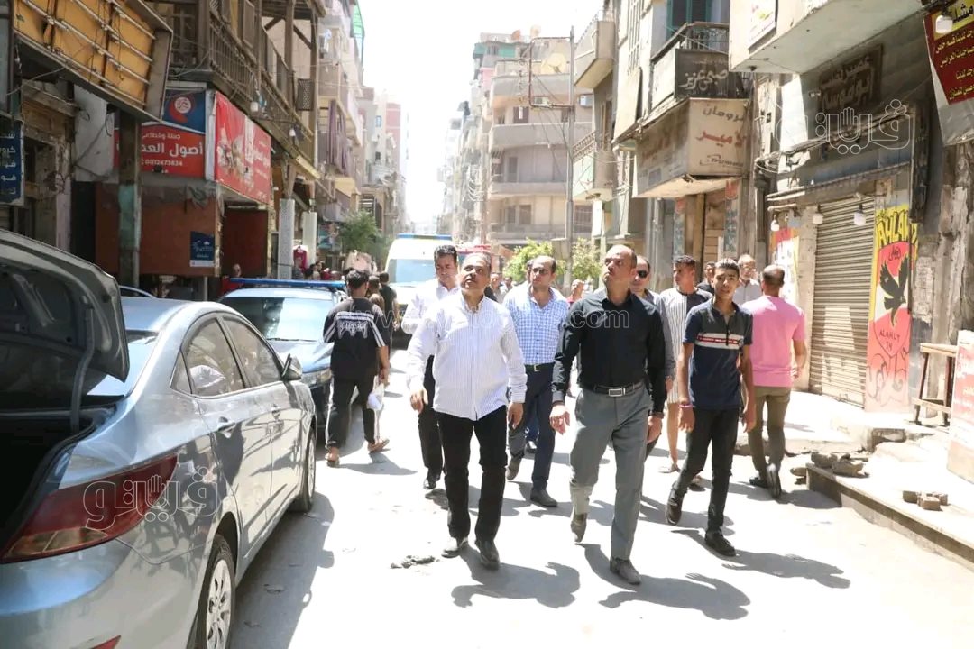 انهيار عقار سكني بالزقازيق،فيتو