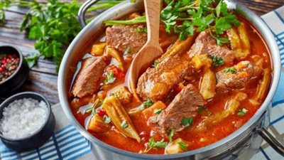 طريقة عمل البامية