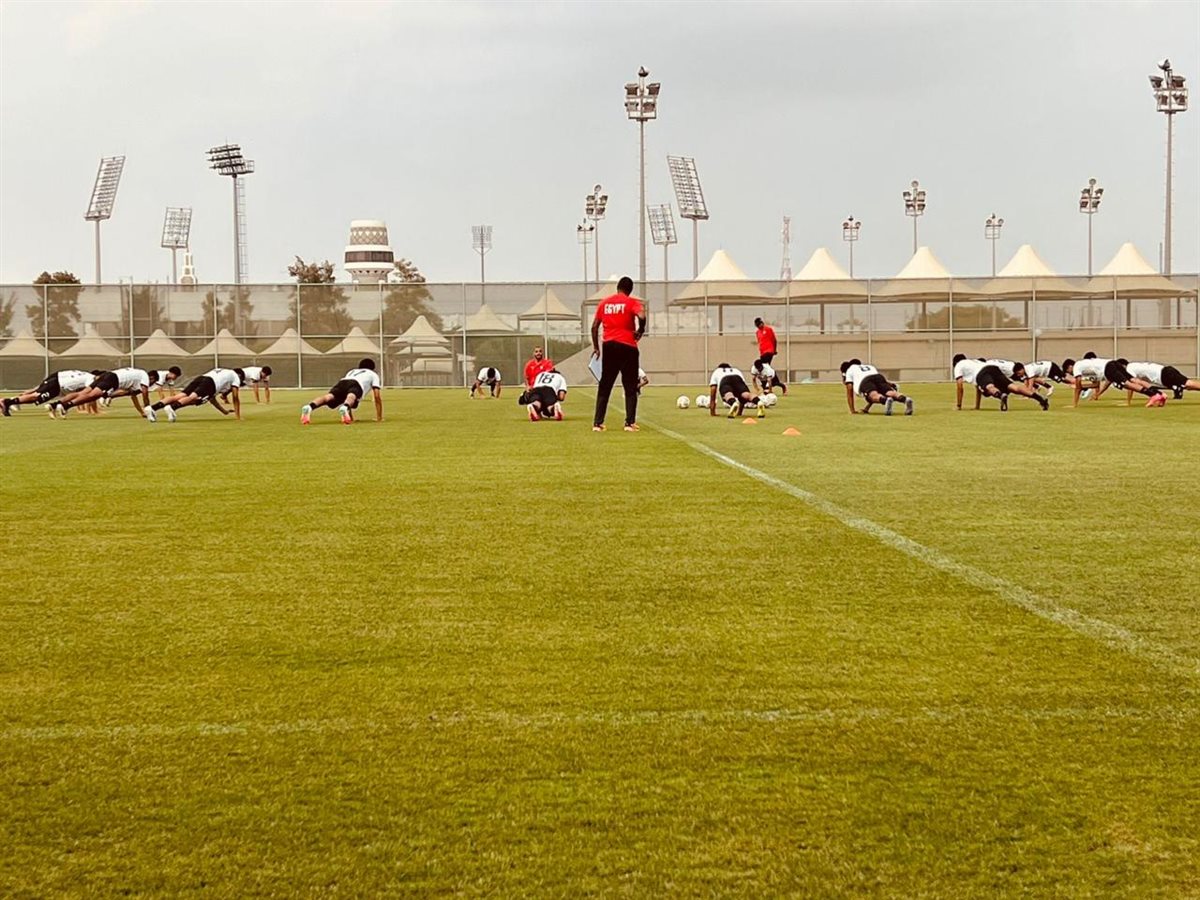 منتخب مصر للناشئين تحت 17 سنة يختتم استعداداته لودية السعودية