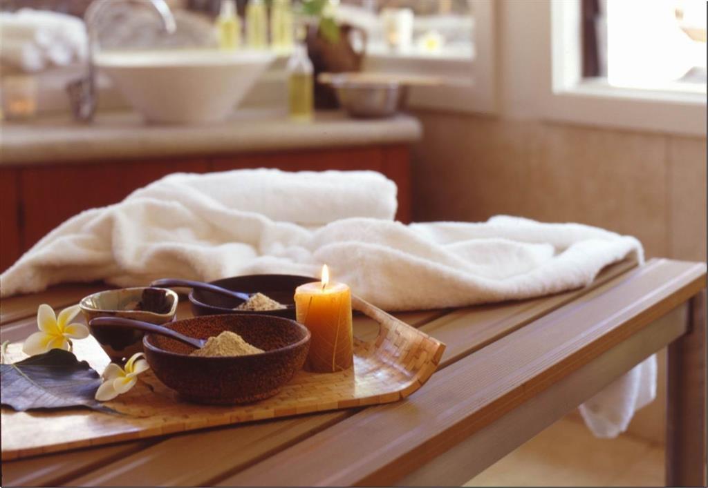 جلسة عناية بالبشرة والجسم