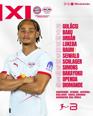 تشكيل لايبزيج أمام بايرن ميونخ، فيتو