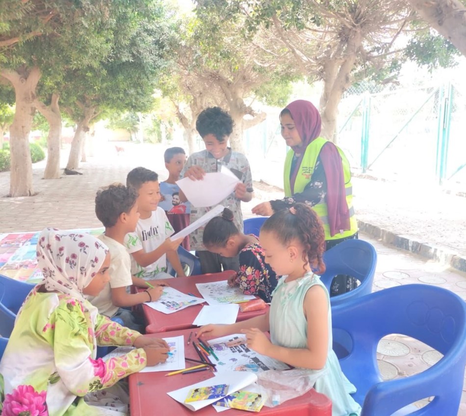 قافلة جامعة القاهرة للحوامدية