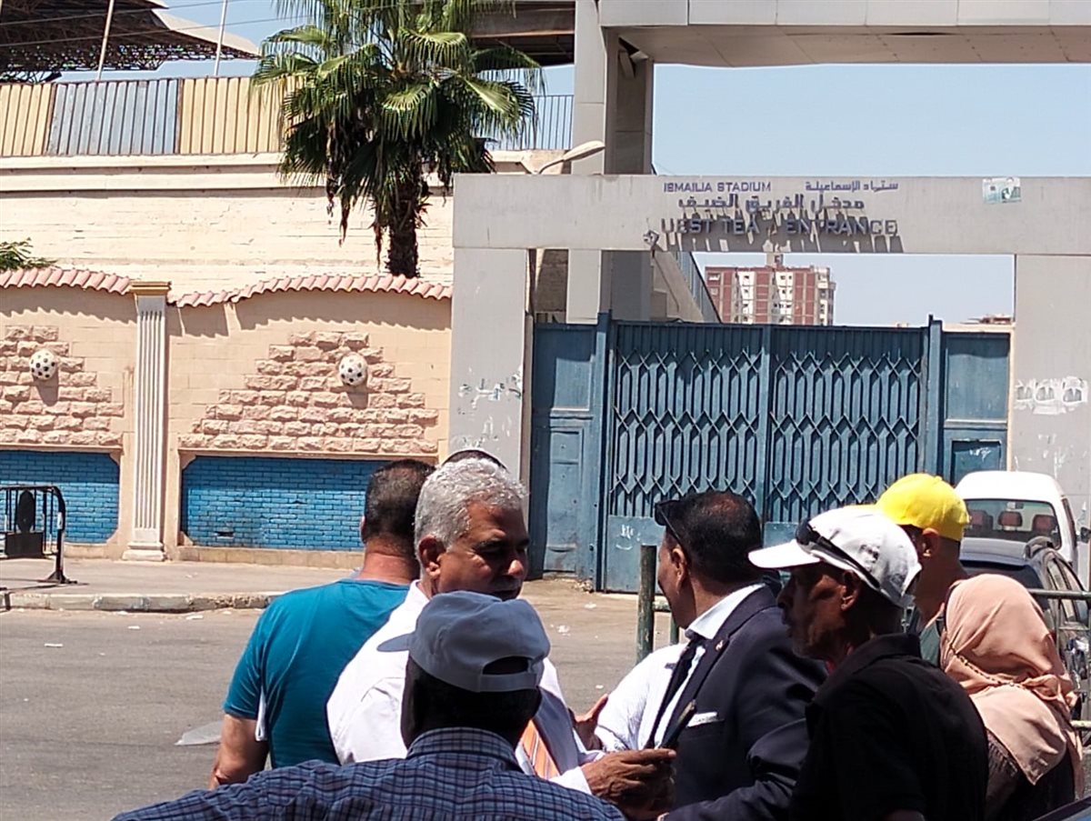 أعضاء الجمعية العمومية أمام النادي الإسماعيلي، فيتو