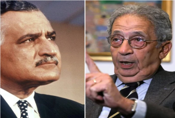 عمرو موسى وجمال عبد الناصر، فيتو