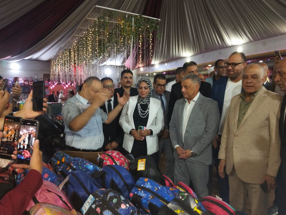 جانب من افتتاح المعرض، فيتو