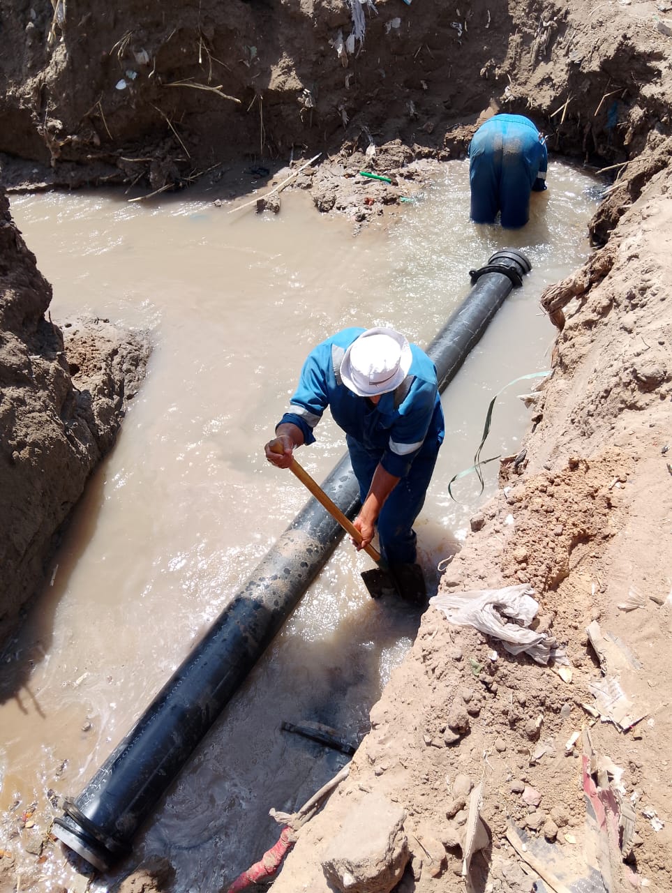 جانب من أعمال الإصلاح، فيتو