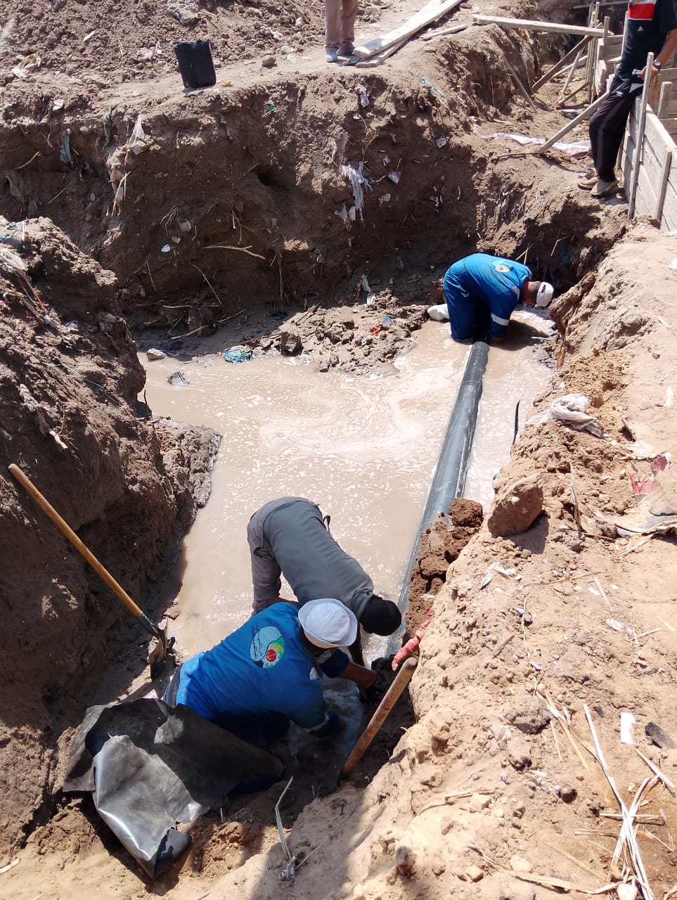 جانب من أعمال الإصلاح، فيتو