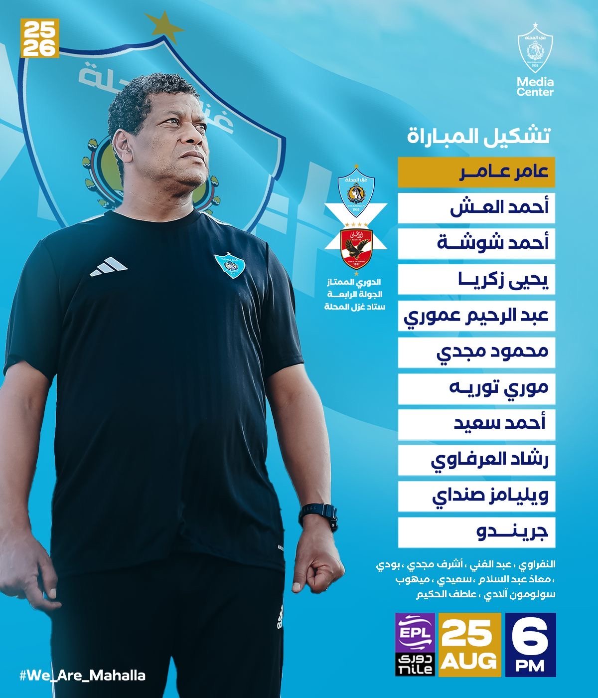 تشكيل غزل المحلة، فيتو