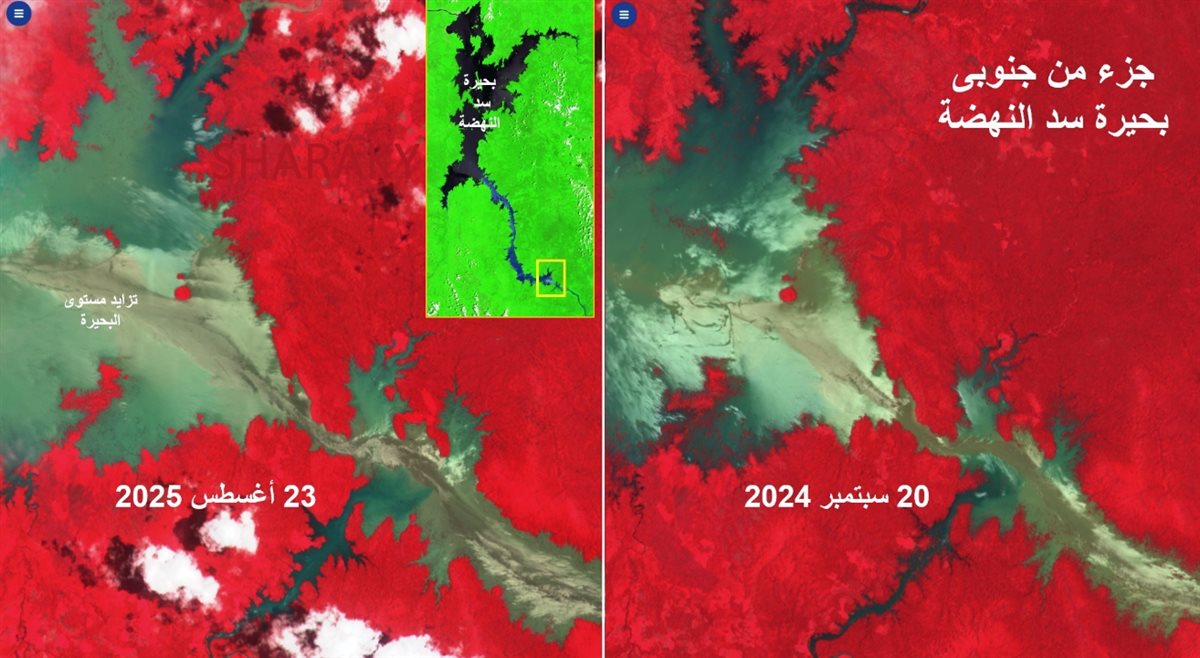 التخزين في بحيرة سد النهضة، فيتو