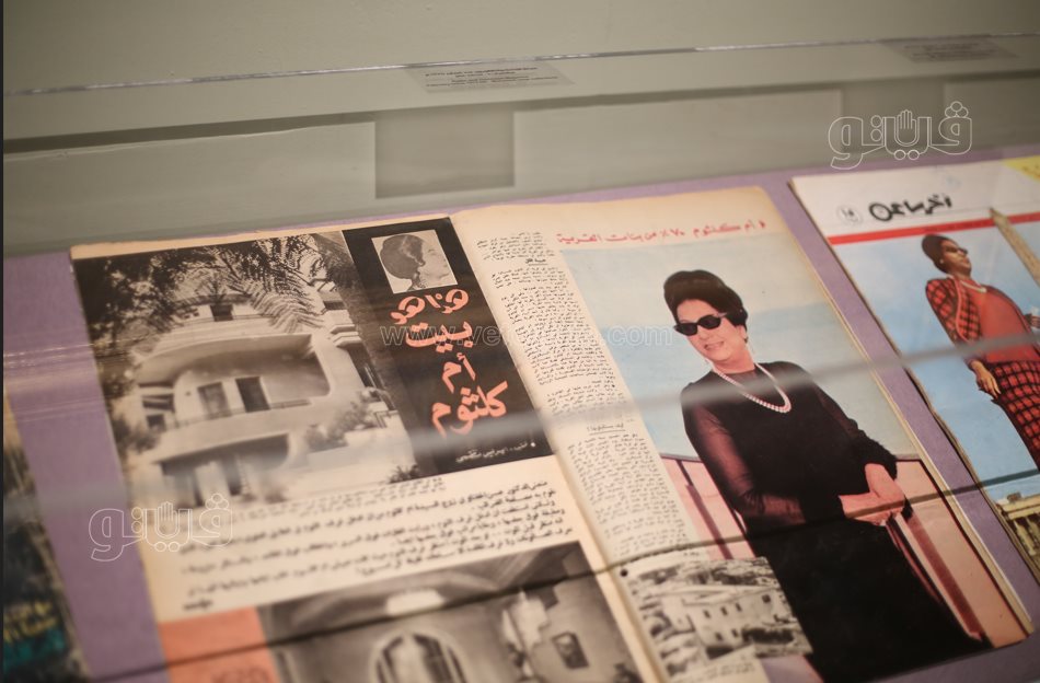  معرض فني يروي حكاية أم كلثوم من الميلاد إلى مساندة الجيش (57)