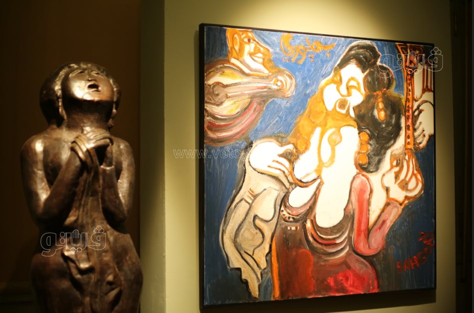  معرض فني يروي حكاية أم كلثوم من الميلاد إلى مساندة الجيش (60)