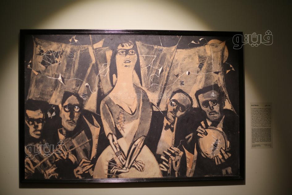  معرض فني يروي حكاية أم كلثوم من الميلاد إلى مساندة الجيش (61)