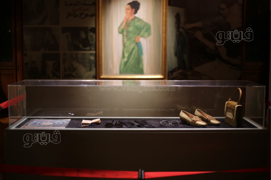  معرض فني يروي حكاية أم كلثوم من الميلاد إلى مساندة الجيش (10)