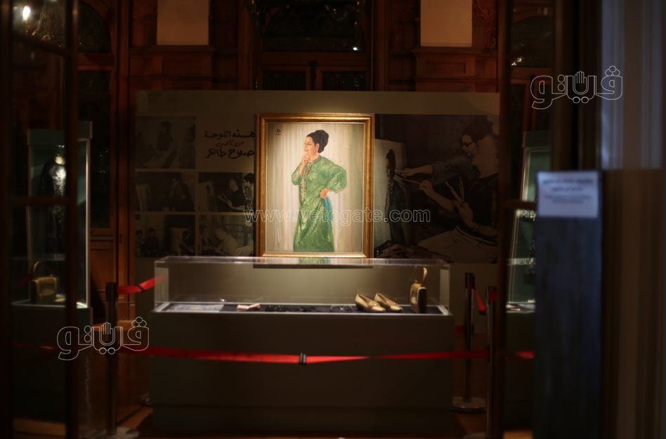  معرض فني يروي حكاية أم كلثوم من الميلاد إلى مساندة الجيش (11)