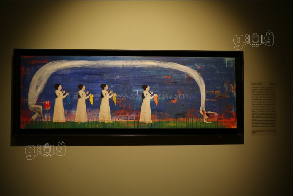  معرض فني يروي حكاية أم كلثوم من الميلاد إلى مساندة الجيش (22)