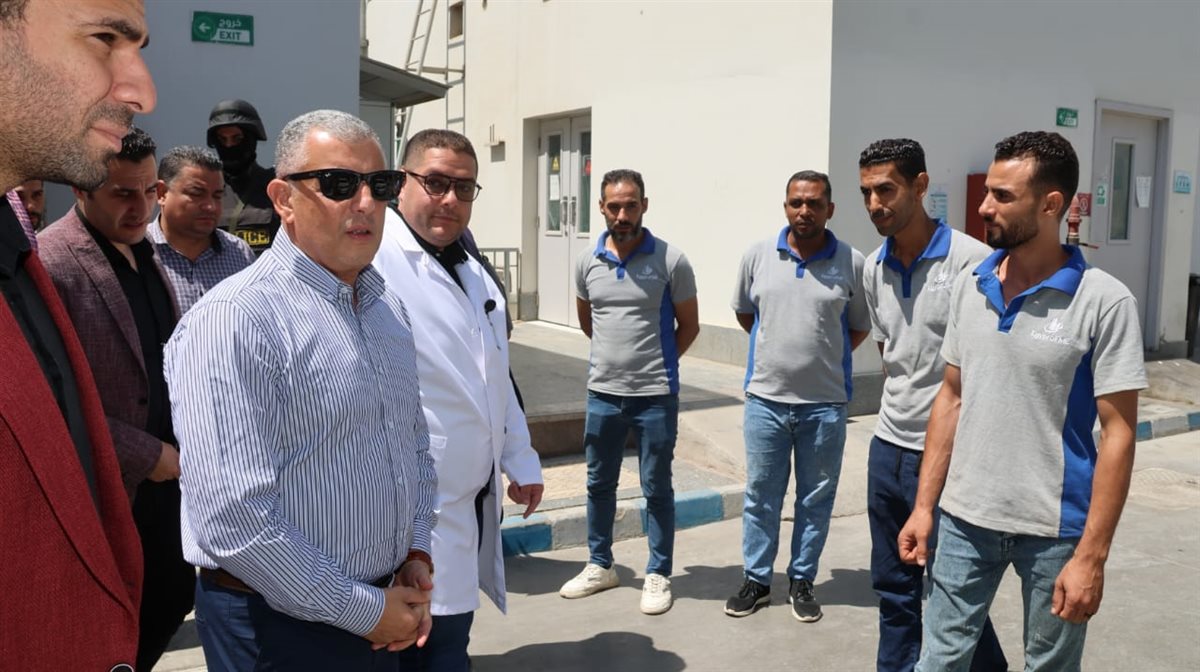 جانب من جولة محافظ الإسماعيلية، فيتو