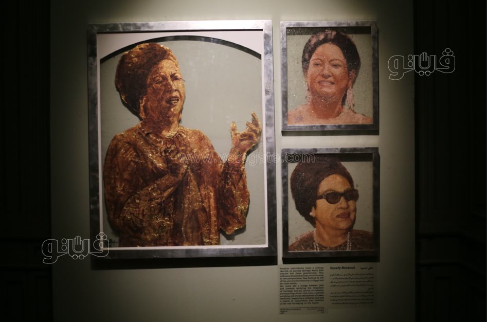  معرض فني يروي حكاية أم كلثوم من الميلاد إلى مساندة الجيش (24)