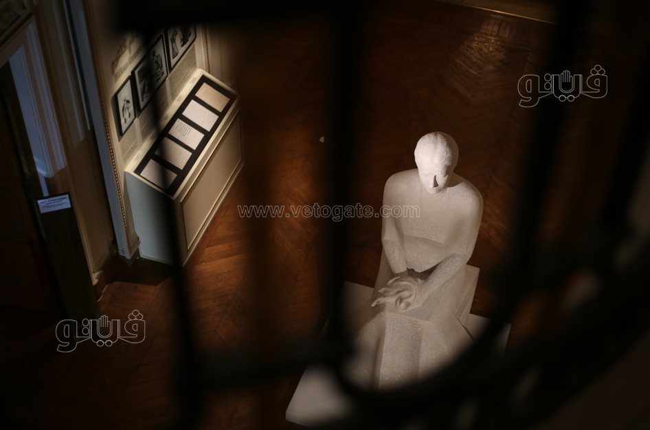  معرض فني يروي حكاية أم كلثوم من الميلاد إلى مساندة الجيش (25)