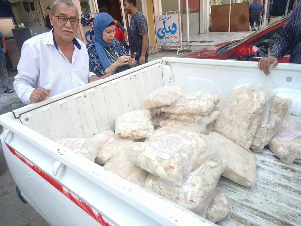 تموين بورسعيد يضبط دجاج منتهى الصلاحية، فيتو 