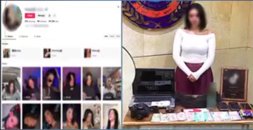 ضبط صانعة محتوى بالإسكندرية بتهمة نشر مقاطع خادشة للحياء وحيازة مواد مخدرة