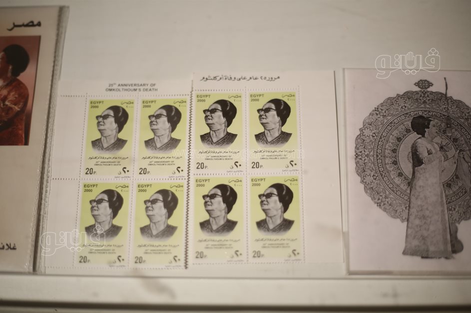  معرض فني يروي حكاية أم كلثوم من الميلاد إلى مساندة الجيش (41)