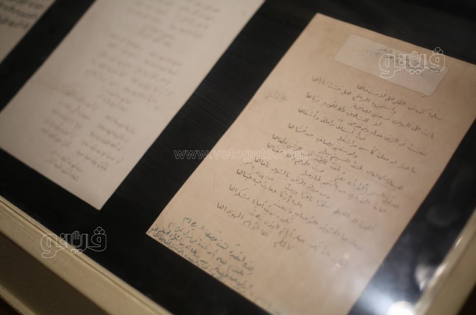  معرض فني يروي حكاية أم كلثوم من الميلاد إلى مساندة الجيش (46)