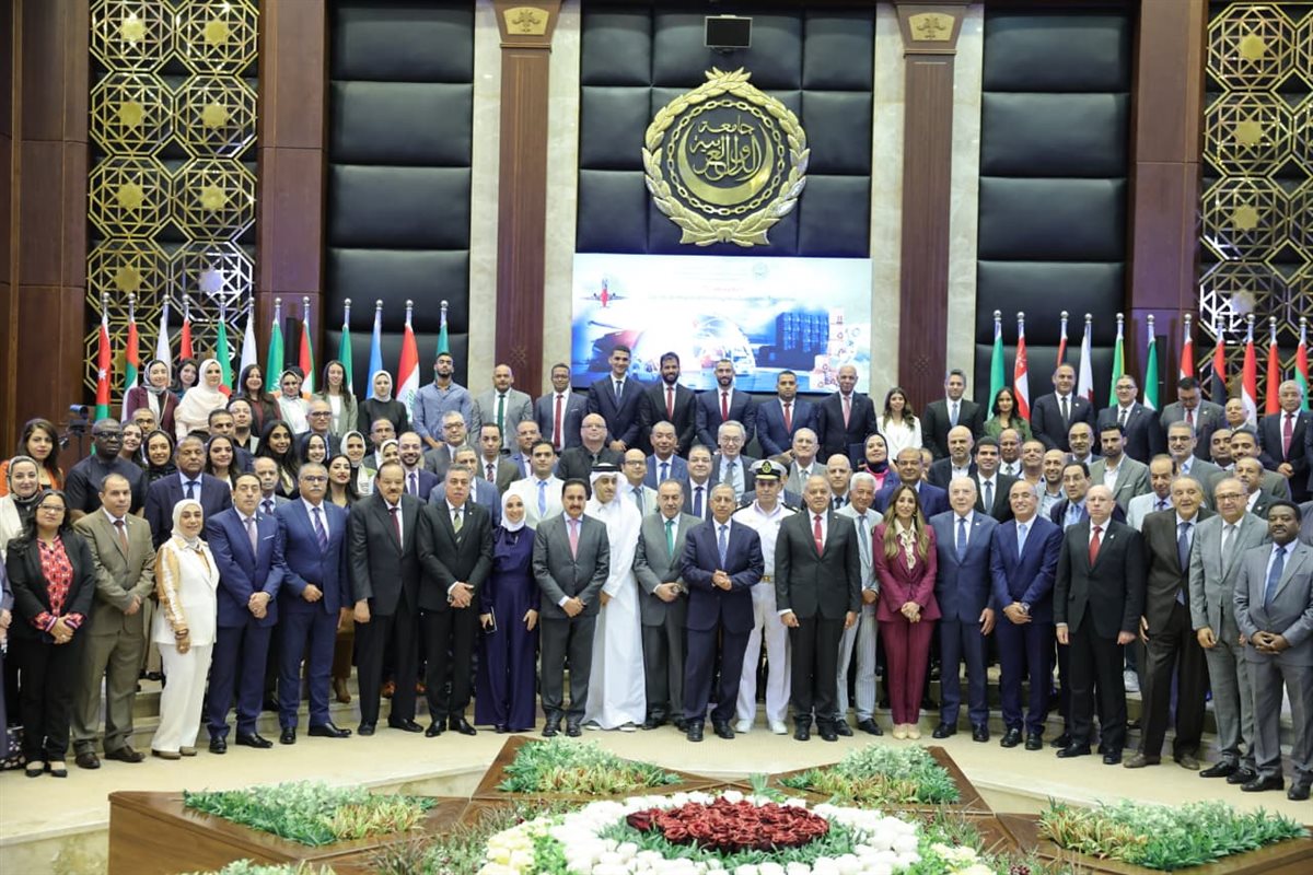 افتتاح المبنى الجديد لكلية النقل بالاكاديمية العربية