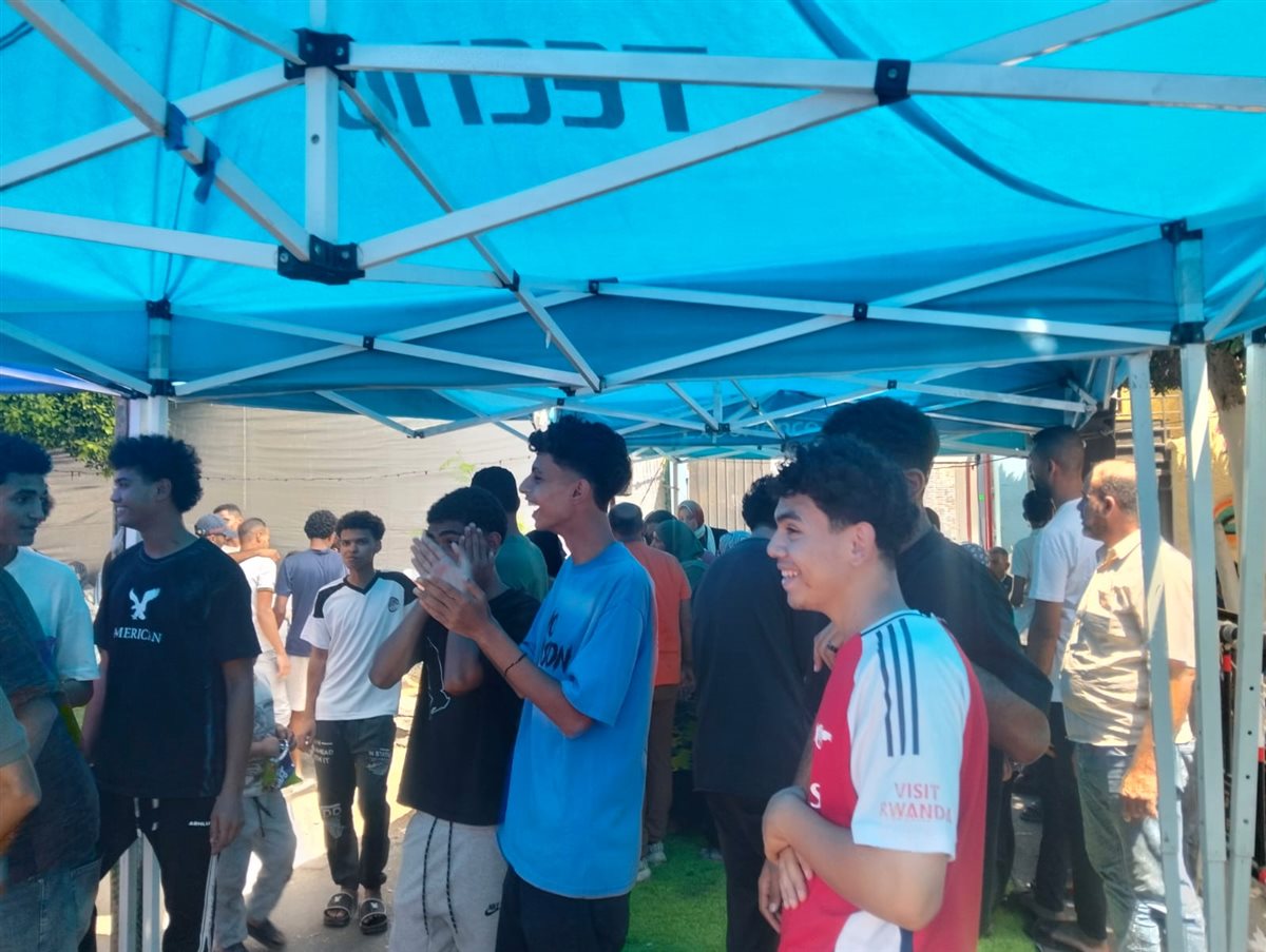 جانب من توافد الناخبين، فيتو