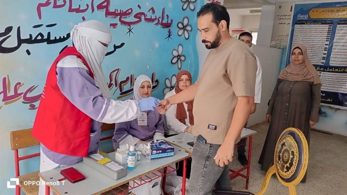 جانب من الخدمات الطبية، فيتو